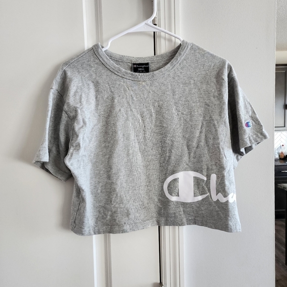 Champion Women's Script Crop T-Shirt - Picture 3 of 6